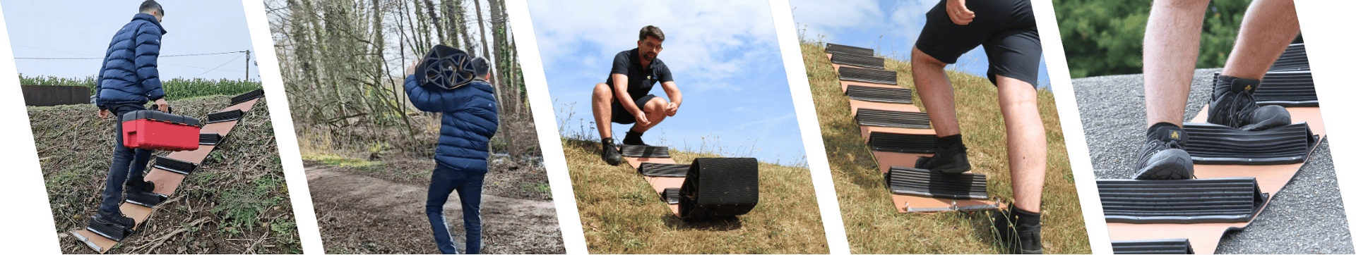 The Rollaway Portable Safety Stairs